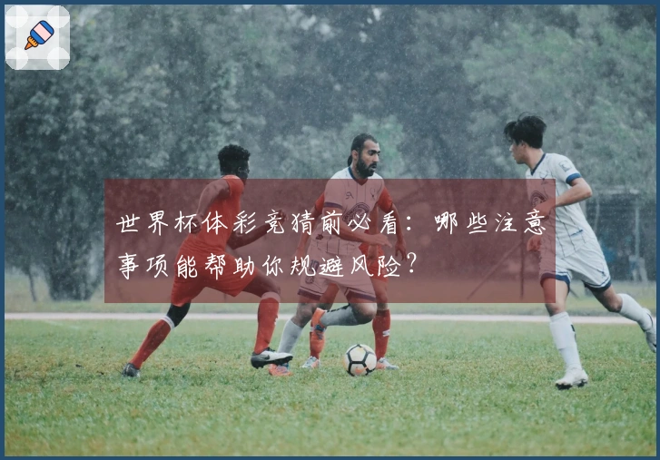 世界杯体彩竞猜前必看：哪些注意事项能帮助你规避风险？