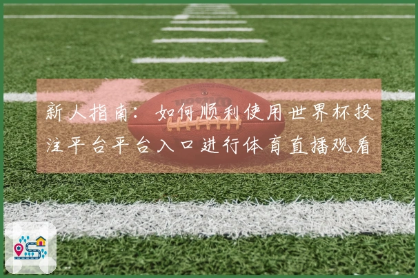 新人指南：如何顺利使用世界杯投注平台平台入口进行体育直播观看